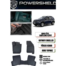 POWERSHIELD Dacia Duster (4x4) 2018-2022  Arası Uyumlu Araca Özel Premium 4d Havuzlu Oto Paspas Takımı