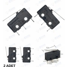 Fano (2Adet) Micro Switch Iğne (Pcb) Bacak Paletli 3A/250VAC KW12