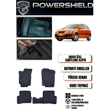 POWERSHIELD Kia Rio 2005-2011 Uyumlu Araca Özel Premium 5D Havuzlu Paspas Takımı
