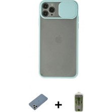 Marsilyan™- iPhone 11 Pro Max Kılıf Vadi Çizgi - Siyah Joko Magic 5d Hayalet Cam + Shine Kamera Lens Koruma Cam - Gs