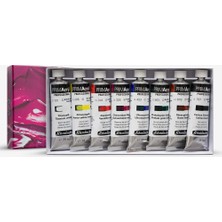 Schmincke : Primacryl Akrilik Boya Seti : 8 Renk x 35 ml Tüp