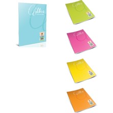 Kitabevimden Gıpta Defter (Dikişli ) Mica Plastik Kapak Kareli 40 Yp A4 1703