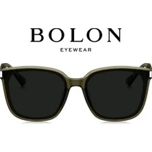 Bolon BL3151-C20 Genç Kadın Erkek Unısex Geometrik Oval Çerçeveli Asetat UV400,POLARIZE Güneş Gözlüğü
