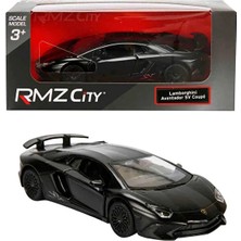Rmz City 1:32 Dark Serisi Die Cast Model Araba - Lamborghini Aventador Sv Coupe