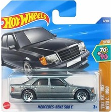 Hot Wheels Mercedes Benz 500 E JBB60 Diecast Model Metal Gövde 1:64 Ölçek Gerçekçi Detaylar