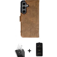 Marsilyan™- Galaxy S24 Plus Kılıf Siluet Işık Serisi - Siyah 6d Antistatik Mat Seramik Hayalet Nano Ekran Koruyucu + Kamera Lens Koruma Cam - Sf