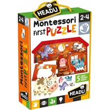 Headu Montessori First Puzzle The Farm (2-4 Yaş) IT20140