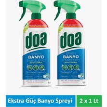 Doa Banyo Extra Güç Temizlik Spreyi 1 Lt x 2 Adet