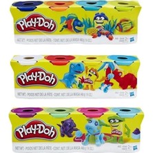 Hasbro Glassepet- Oyun Hamuru 4'lü 3 Paket