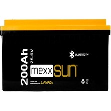 Mexxsun 25,6V 200AH Lityum Batarya (Lifepo4) 5120WH