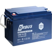 Orbus 12V 150AH Jel Akü