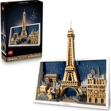LEGO ® Architecture Paris – Aşıklar Şehri 21064 – Yetişkinler Için Model Yapım Seti (958 Parça)