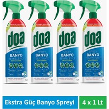 Doa Banyo Extra Güç Temizlik Spreyi 1 Lt x 4 Adet