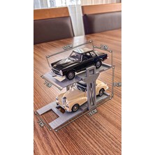 Atılgan 3D 1:32 Ölçek Model Araba Sergileme Lifti - Standı (1 Adet) - (Araçlar Dahil Değildir).