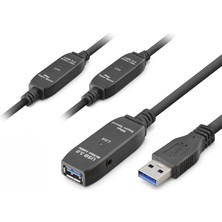 Skygo Krm USB 3.0 Active Repeater Uzatma Kablosu 20 M Siyah HDX7564 Krm
