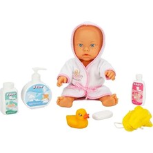Sunman Bebelou Banyo Saati Bebek Seti 35 cm