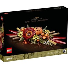 LEGO ® Icons 10314 Kuru Çiçek Aranjmanı - 812 Parça Yetişkinler İçin Şık Hediyelik Set