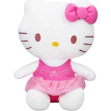 Sunman Oyuncak Hello Kitty Fiyonklu Peluş 36 cm Pembe