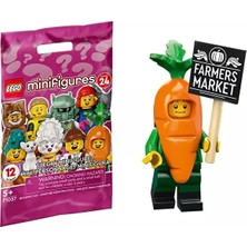 LEGO 71037 Minifigür Seri 24 - 4 Carrot Mascot