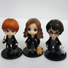 Bandai Q Posket Harry Potter 3 Adet Aksiyon Figür Oyuncak Set 10 cm - 1