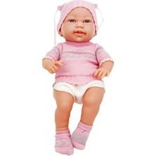 Galtoys Şeyma Bebek Gülkurusu Renk Triko Kıyafetli 40 cm Et Bebek GLT1102