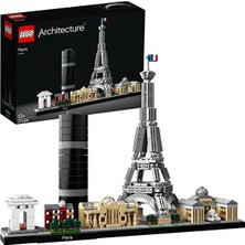 LEGO ® Architecture 21044 Paris 649 Parça Koleksiyonluk ve Sergilenebilir Model Yapım Seti