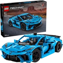 LEGO Technic Chevrolet Corvette Stingray Mavi 42217 - 9 Yaş ve Üzeri Çocuklar Için Yaratıcı Oy