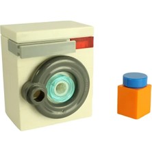 LEGO Aksesuar Moc Custom Minifigür Minifigure Beyaz Çamaşır Makinesi Deterjan 1 Adet