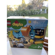 LEGO Duplo 10931 Kamyon ve Paletli Kazıcı