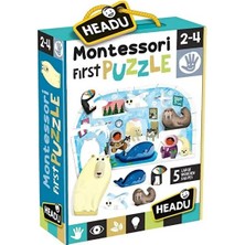Headu Montessori First Puzzle Pole (2-4 Yaş) MU24711