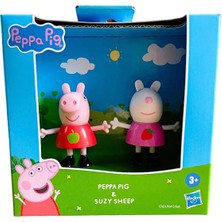 Peppa Pig & Suzy Sheep Peppa Pig 2'li Figür Seti