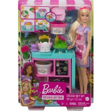 Barbie Çiçekçi Bebek ve Oyun Seti GTN58