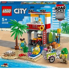LEGO City Plaj Cankurtaran Merkezi 60328 Yapım Seti (211 Parça)