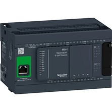 Schneider Electric TM241CE24T 24 Vdc 14G/10Ç Transistör Çıkışlı Plc