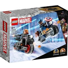 LEGO Super Heroes 76260 Black Widow & Captain America Motorcycles