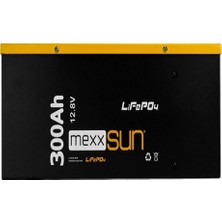 Mexxsun 12,8V 300AH Lityum Batarya (Lifepo4) 3840WH