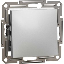 Schneider Electric EPH0700161 Asfora Alüminyum Çerçevesiz Liht Anahtar-Buton Priz