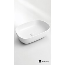 VitrA Outline  Tv Çanak Lavabo Clean 63 cm  Parlak Beyaz (5993B403-0016)