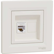 Schneider Electric EPH4300123 1*RJ45CAT5E-UTP Krem
