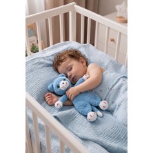 Petolojim Amigurumi %100 El Yapımı Kedi Uyku Arkadaşı - Bebek Hediyesi, Bebek Uyku Arkadaşı, Çocuklar Için Hediye