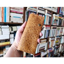Mahfuz Leather Crazy Gerçek Deri Tamamen El Emeği Özel Kalemleriniz Için Kalemlik Kalemkutu (8*18CM ) DAK207