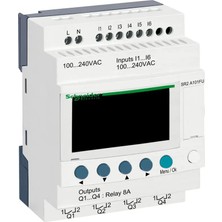 Schneider Electric SR2A101FU 6 Giriş/4 Çıkış 100-240VAC Kompakt Akıllı Röle
