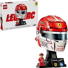 LEGO Editions Scuderia Ferrari Hp Charles Leclerc Kaskı 43014 - 14 Yaş ve Üzeri Için F1 Sergileme Mo