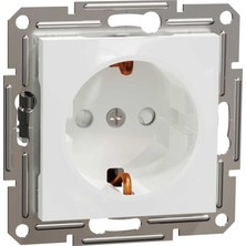 Schneider Electric EPH2970221 Asfora 16A Çerçevesiz Beyaz Çocuk Korumalı Topraklı Priz