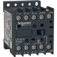 Schneider Electric LP1K1201BD 5.5 Kw 3na+1nk 24 Vdc Kontaktör