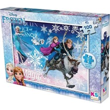 Ks Games Frozen Puzzle 100 Parça Model-1