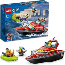 LEGO City Itfaiye Kurtarma Teknesi 60373