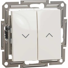 Schneider Electric EPH1370123 Asfora Çerçevesiz Vidasız Krem Jaluzi Kumanda Lıht Buton