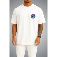 Bahriyeli Collection Oversize Tcg Fırtına Logo Cep Baskılı Unisex T-Shirt