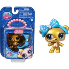 Littlest Pet Shop Minişler Tekli Paket S4 230 Altın Ayı (Chase)